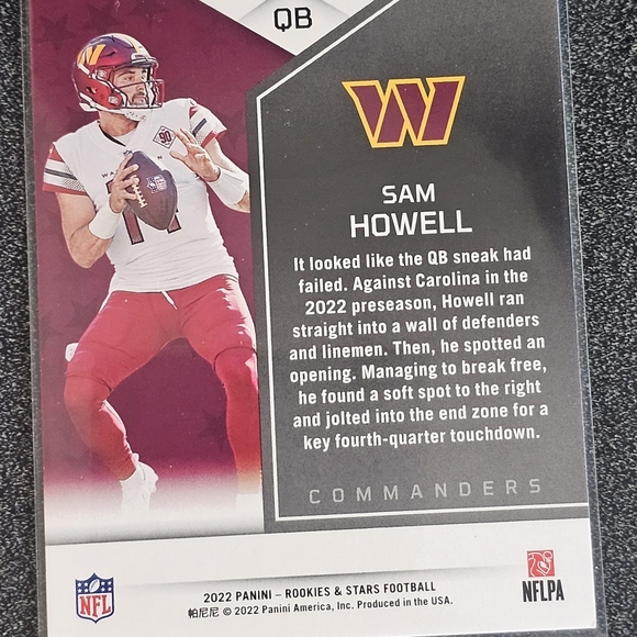 Sam Howell Rookie Cards - Picture 8 of 14